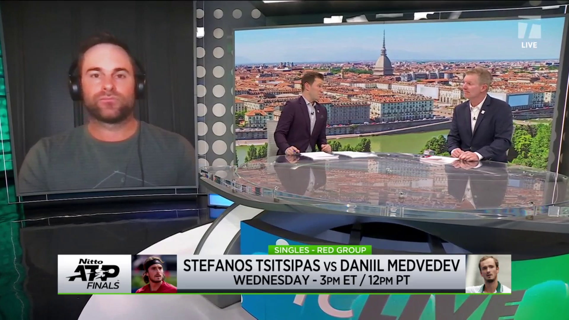 Medvedev and Tsitsipas Set To Battle On Day 4 Of ATP Finals Tennis Channel Live 2022 Tennis