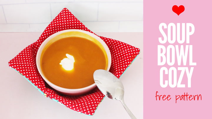 Printable Charm Square Soup Bowl Cozy Tutorial PDF Pattern - Super Mom - No  Cape!