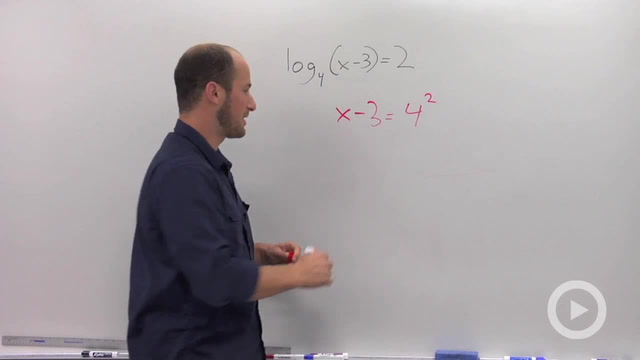 Solving a Logarithmic Equation