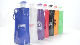 Flip-Top Folding Water bottle