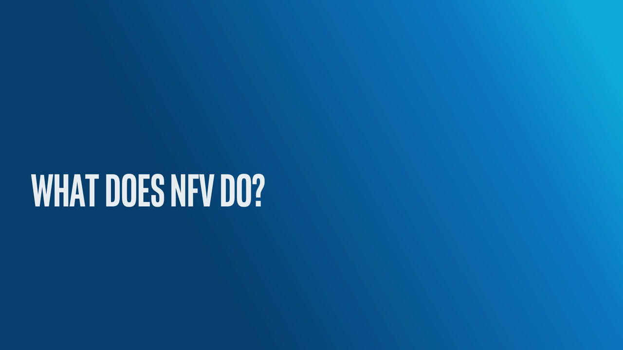 Network Functions Virtualization (NFV): NFV and Virtual Network Functions (VNFs)