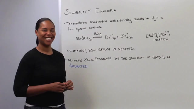 Solubility Equilibrium 