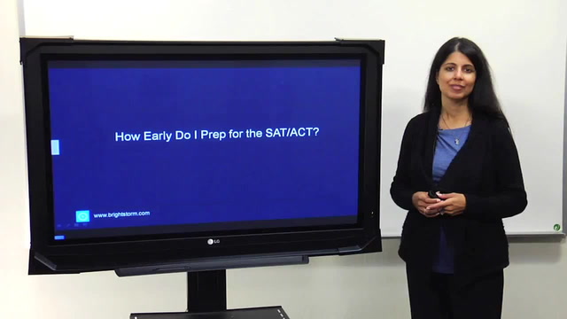 How early should I prepare for the SAT or ACT?