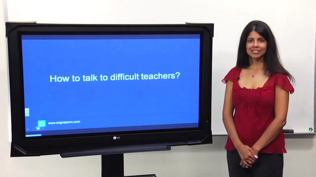 How to Talk to Difficult Teachers