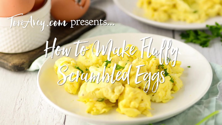 How to Make Fluffy Moist Scrambled Eggs Recipe