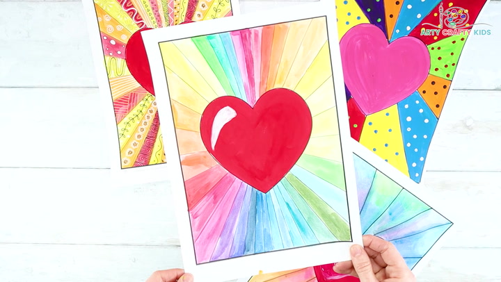 Watercolor Pencil Art Lesson: Colorful Whimsical Abstract Art Tutorial —  Art is Fun