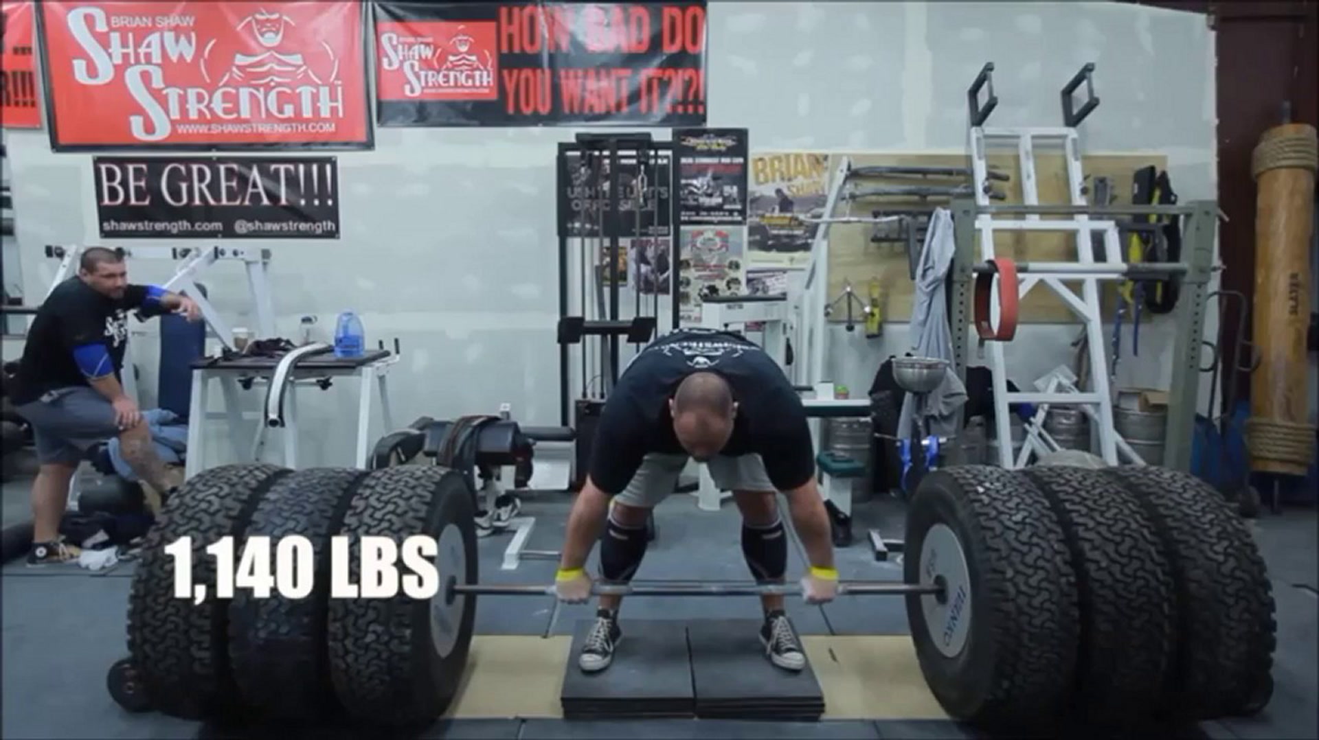 Brian Shaw 1140 Pound Deadlift Muscle Fitness