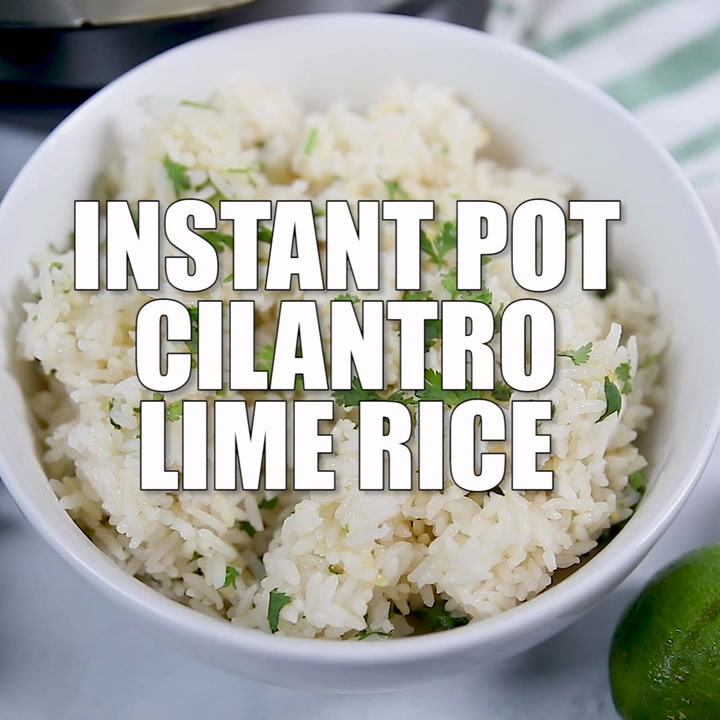 Instant Pot Cafe Rio Cilantro Lime Rice - 365 Days of Slow Cooking and  Pressure Cooking