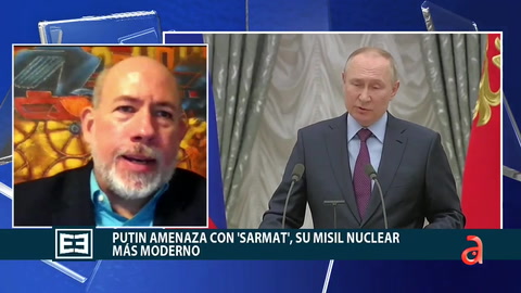 Análisis: Putin amenaza con Samart su misil nuclear más moderno