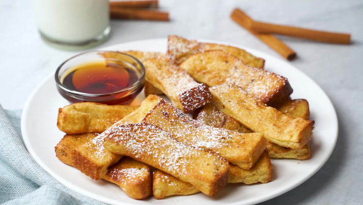 Air Fryer French Toast Sticks - FeelGoodFoodie