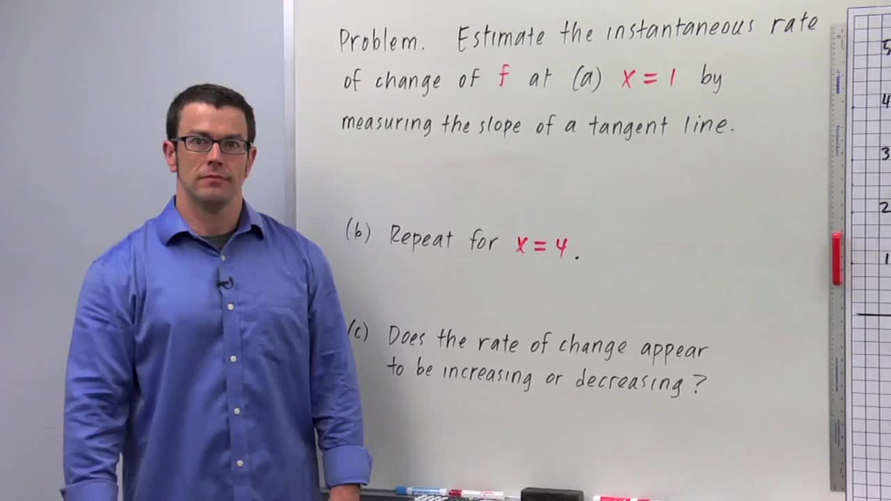 Instantaneous Rate of Change - Problem 22
