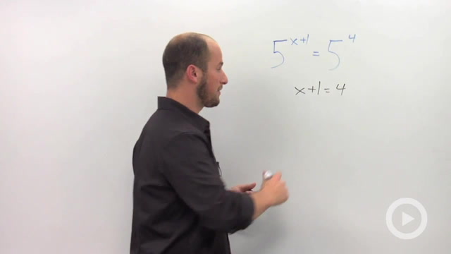 Solving Exponential Equations with the 'Same' Base