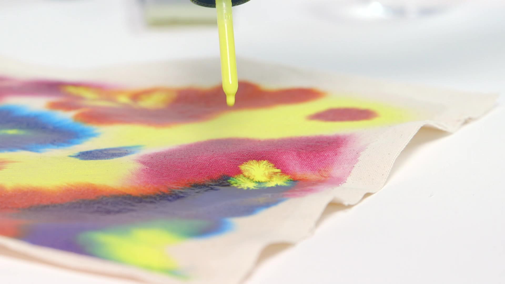 Stain Painting: Acrylic Ink On Canvas | Liquitex