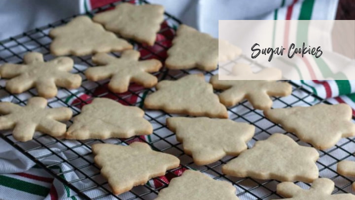 Sugar Cut Out Cookies {that actually hold their shape} - Sweetphi
