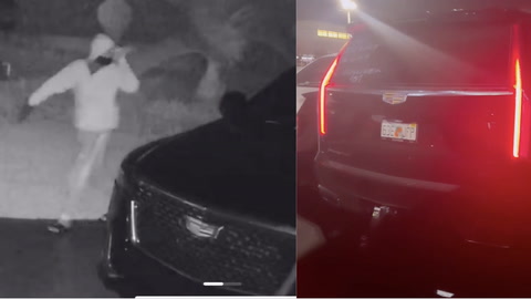 Lenier Mesa recupera su Cadillac después de publicar videos de como varios hombres armados entraron a su casa en medio de la madrugada y lo robaron