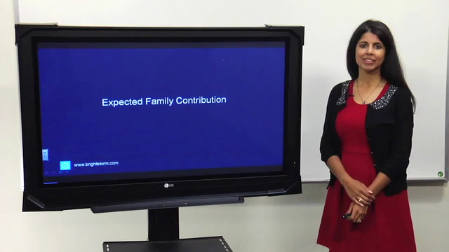 Expected Family Contribution