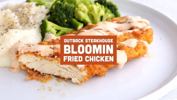 Bloomin' Fried Chicken: Outback Copycat Recipe • deepfriedhoney