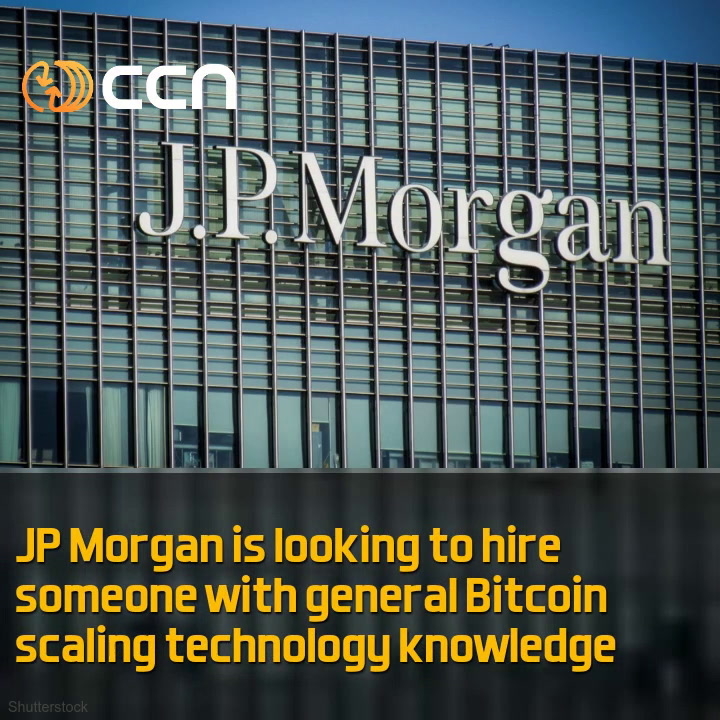 Cabe\u00e7a Bitcoin: O JP Morgan acabou de fazer uma aposta secreta no Bitcoin