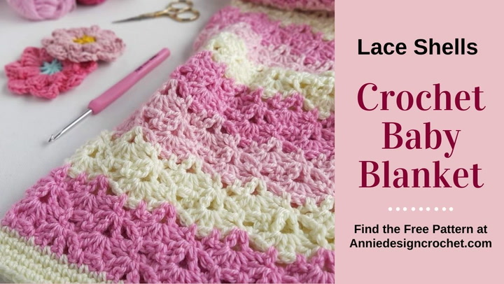 Lace Shell Baby Blanket Video