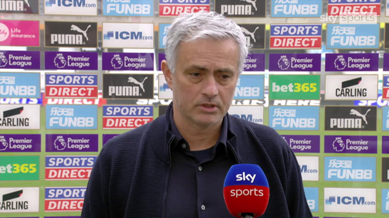 Jose Mourinho not happy after Tottenham Hotspur draw