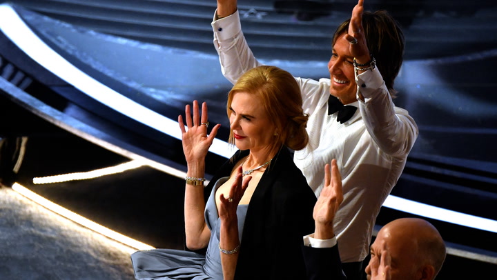 La reacción viral de Nicole Kidman al golpe de Will Smith