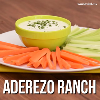 Aderezo ranch casero | Cocina Vital
