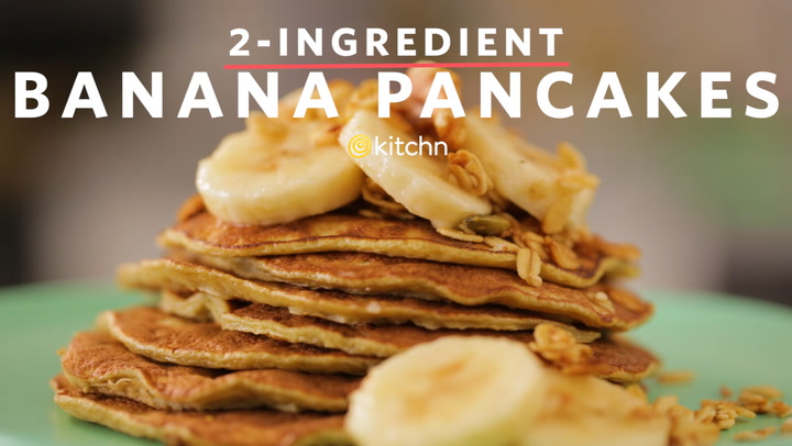 How To Make 2 Ingredient Banana Pancakes Kitchn