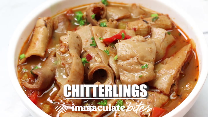 Chitterlings,Clean Chitlins,Hand cleaned Chitlin, Gourmet Chitterlings,Hog  Maws