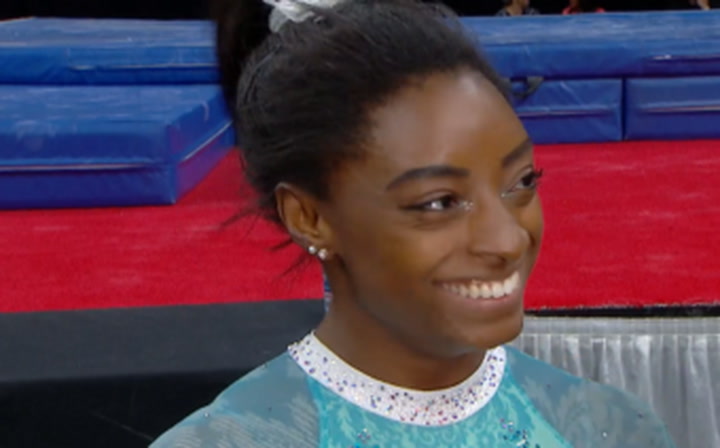 Simone Biles Wins Gold in All Five Titles at National Championships