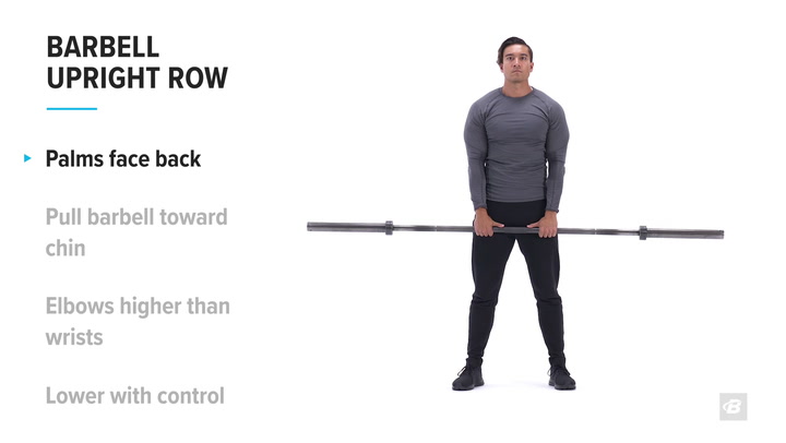 Distribution Rationalization tax Barbell upright row | Exercise Videos & Guides | Bodybuilding.com