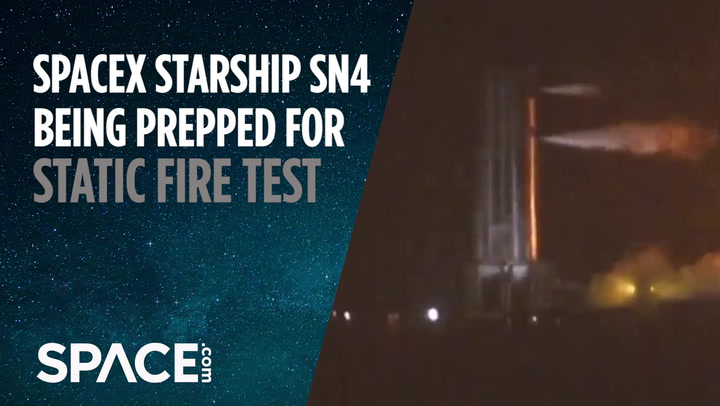 SpaceX Starship SN4 gets Raptor engine, prepped for static fire test