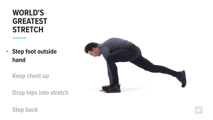 World's greatest stretch, Exercise Videos & Guides